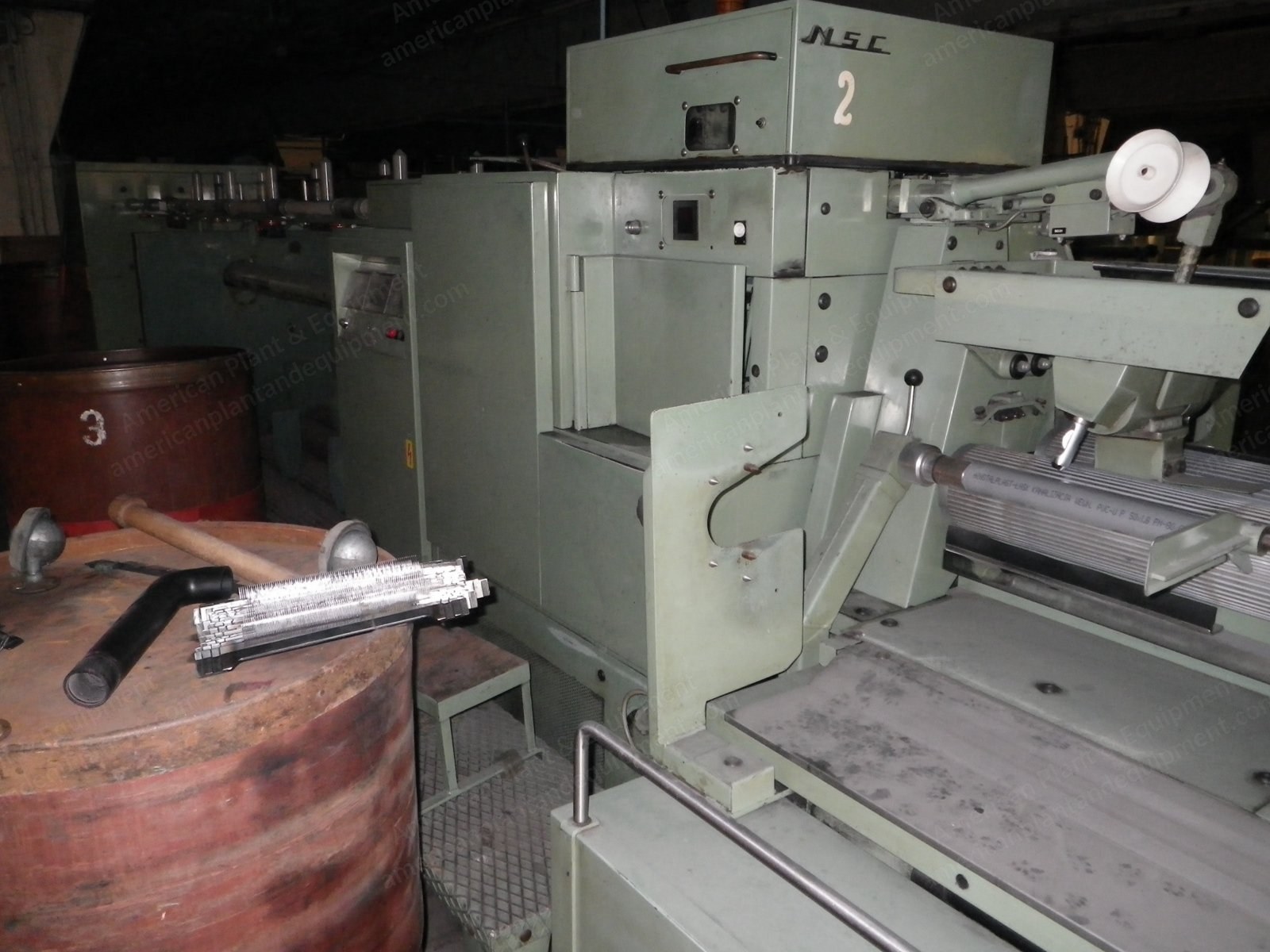NSC, GN6, 1986, Creel 2x5 Cans, 2 Bobbins Delivery