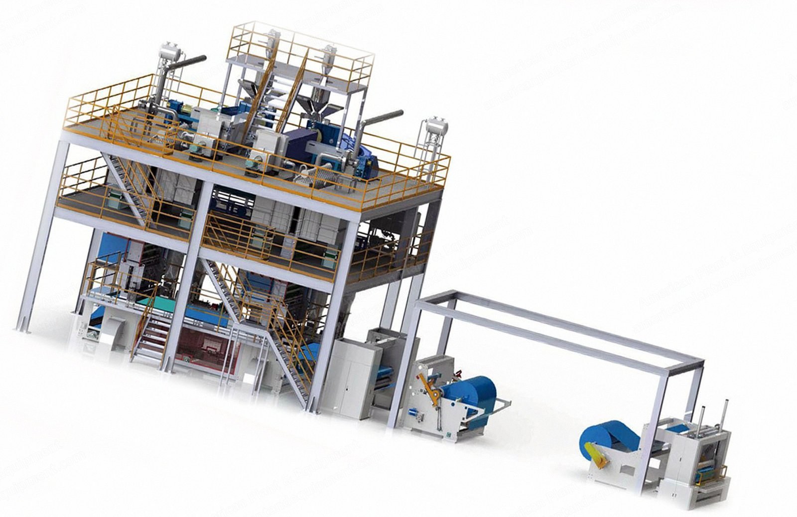 NovaStar, SS Spunbond Nonwoven Production Line, 1600mm, 7.7 T/Day, 20-300 m/min