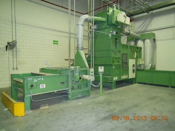Laroche, Complete Blending Line, 60 inch Width, 4 Blending Hoppers, Waste Feeder