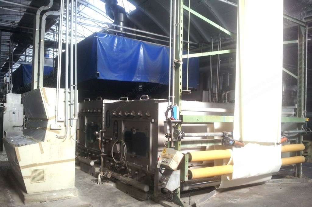 Babcock, Continuous Bleaching Range, 1997, 3400mm Working Width, 7 Washing Tanks, Siemens AC Inverters