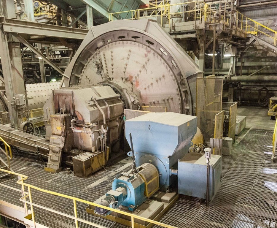 Fuller, SAG Mill, 1998, 18' x 10.5', 1500 HP, Rubber-Lined