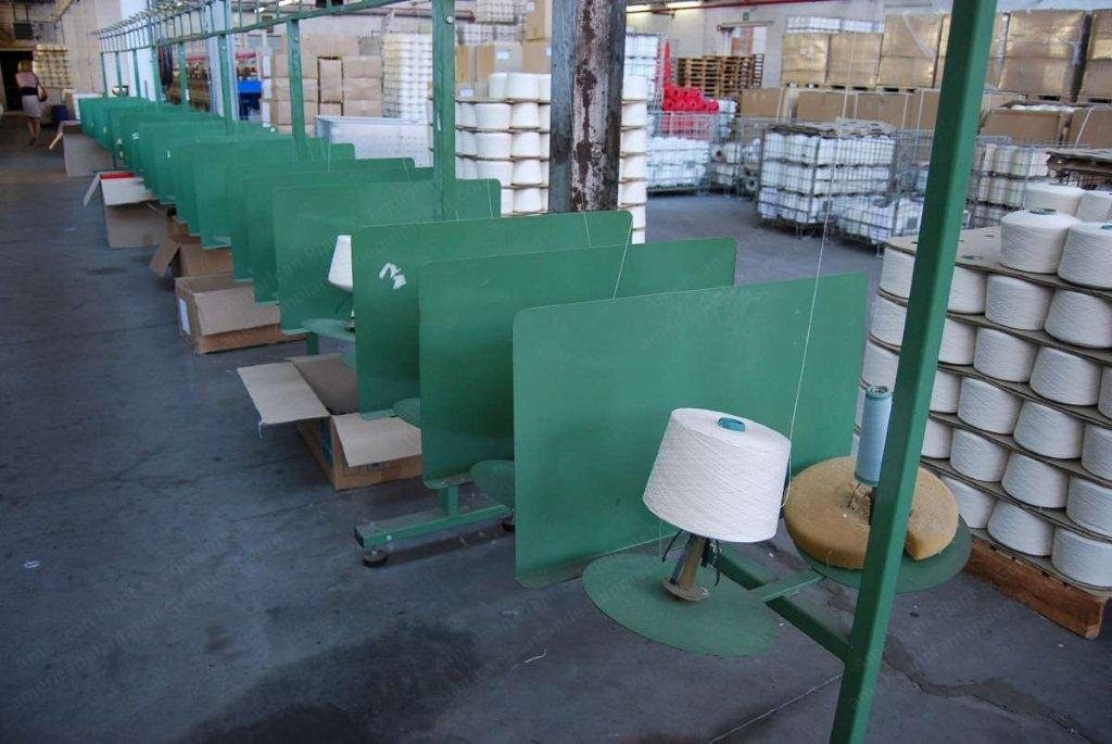 S.S.M., MDF400, 1996, Automatic Precision Winding Machine, 32 Spindles, 10" Traverse Cylindric, Automatic Doffing