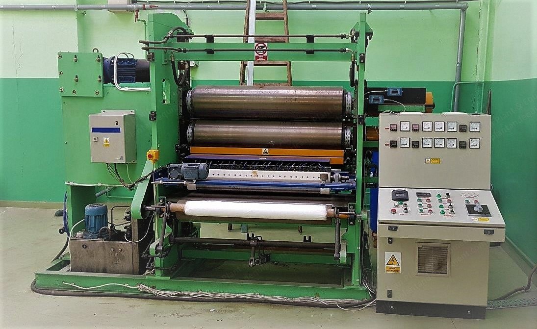 Cenaro, JX9, 2015, 3-Roller Thermobonding Calender, 1200mm Working Width, 200°C Max Temperature