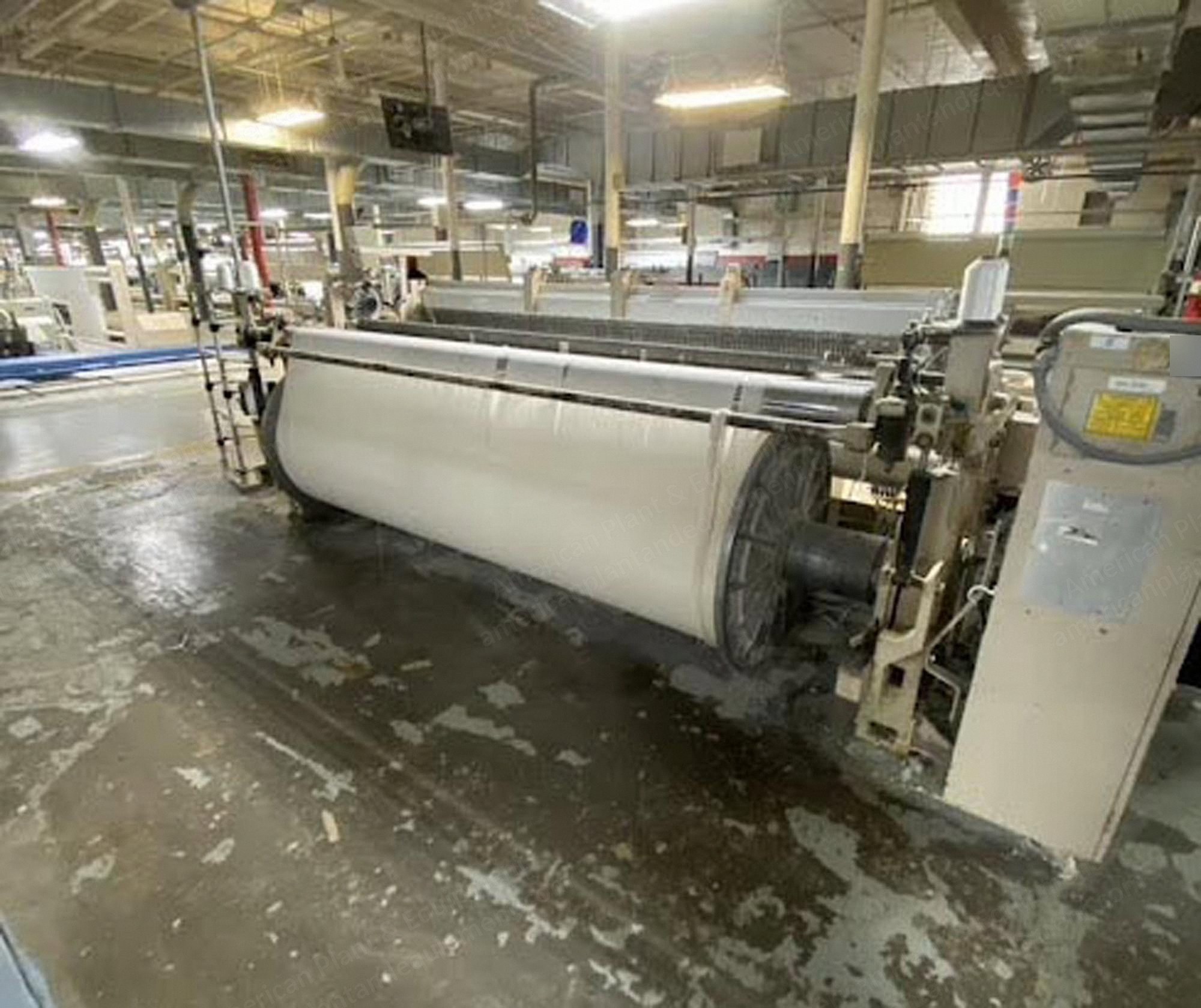 Tsudakoma, Air-Jet Sheeting Looms, 1994/1995, 2800mm, Staubli 1600 Cam Motion