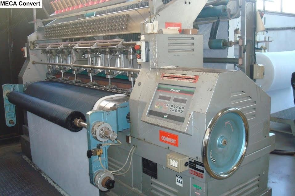 Meca, Diva, 2001, Multi-Needle Continuous Quilting Machine, 1600mm to 1800mm, with Winder and Cutting Units