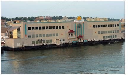 Floating Restaurant, 297' Length, 43,000 Sq. Ft., 3 Floors, Year 1993