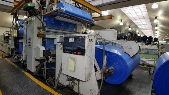 Filippini & Paganini, 1990, 2 Colors, 1600mm Printing Width, 2 Independent Drums Flexographic Machine