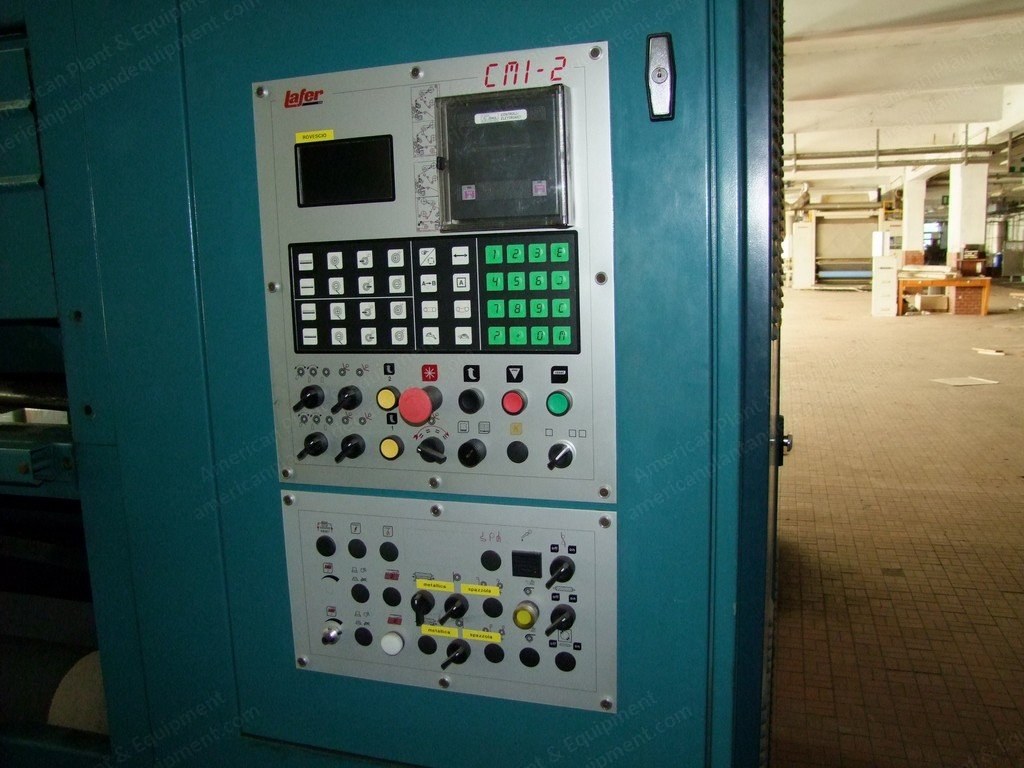 Lafer, CSI 2S, 1996, Shearing Line, 2 Machines, 4 Shearing Units, Working Width 1800mm
