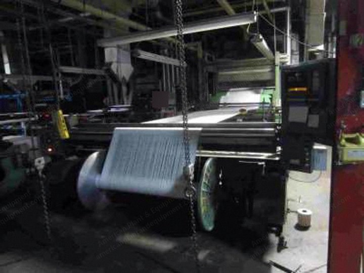 Ira L. Griffin, Filament Yarn Slasher, 1960, 20-Position Creel, 72" Max Beam Width, 30-Can Steam Drying Section