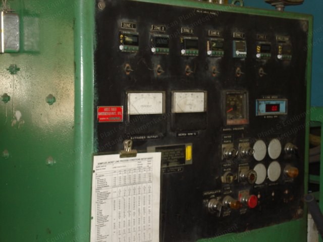 Sterling, 6" Horizontal Extruder, 20:1 L/D, 200HP