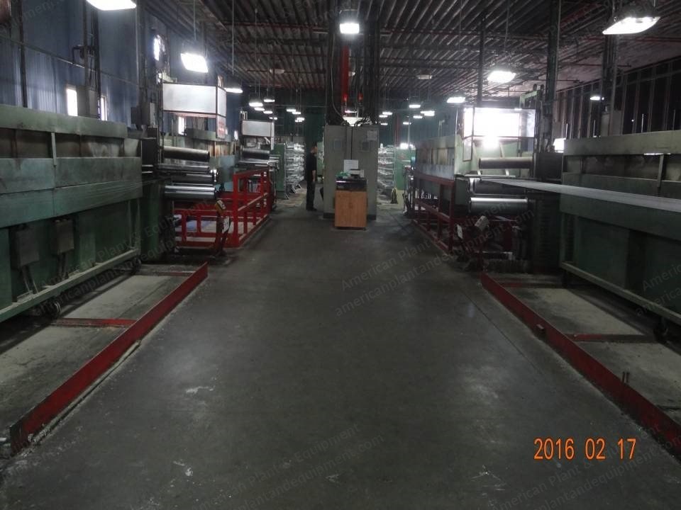 Yarn Bonding, Coating, and Stretching Line, 210 to 6,000 Denier, with Nuova Protex Winder