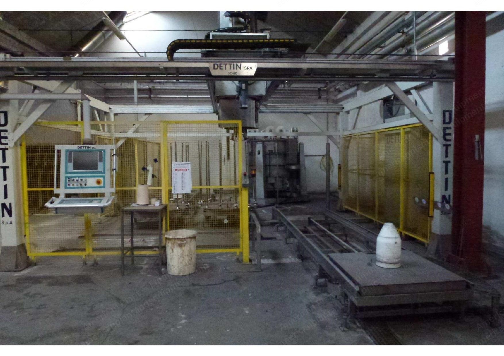 Dettin, DT50/1, 2010, Automatic Centrifuge, For Wet Dyed Bobbins