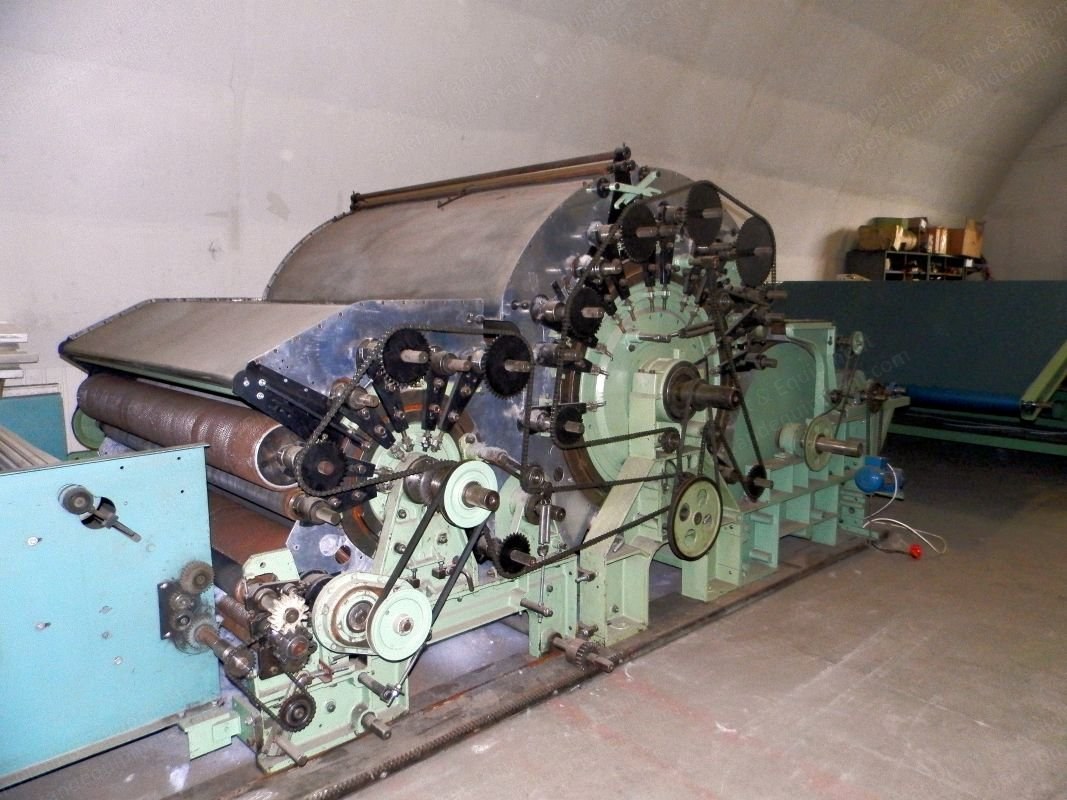 Befama, CU-641, Carding Lines, 2000mm Working Width, 130 kg/h Capacity