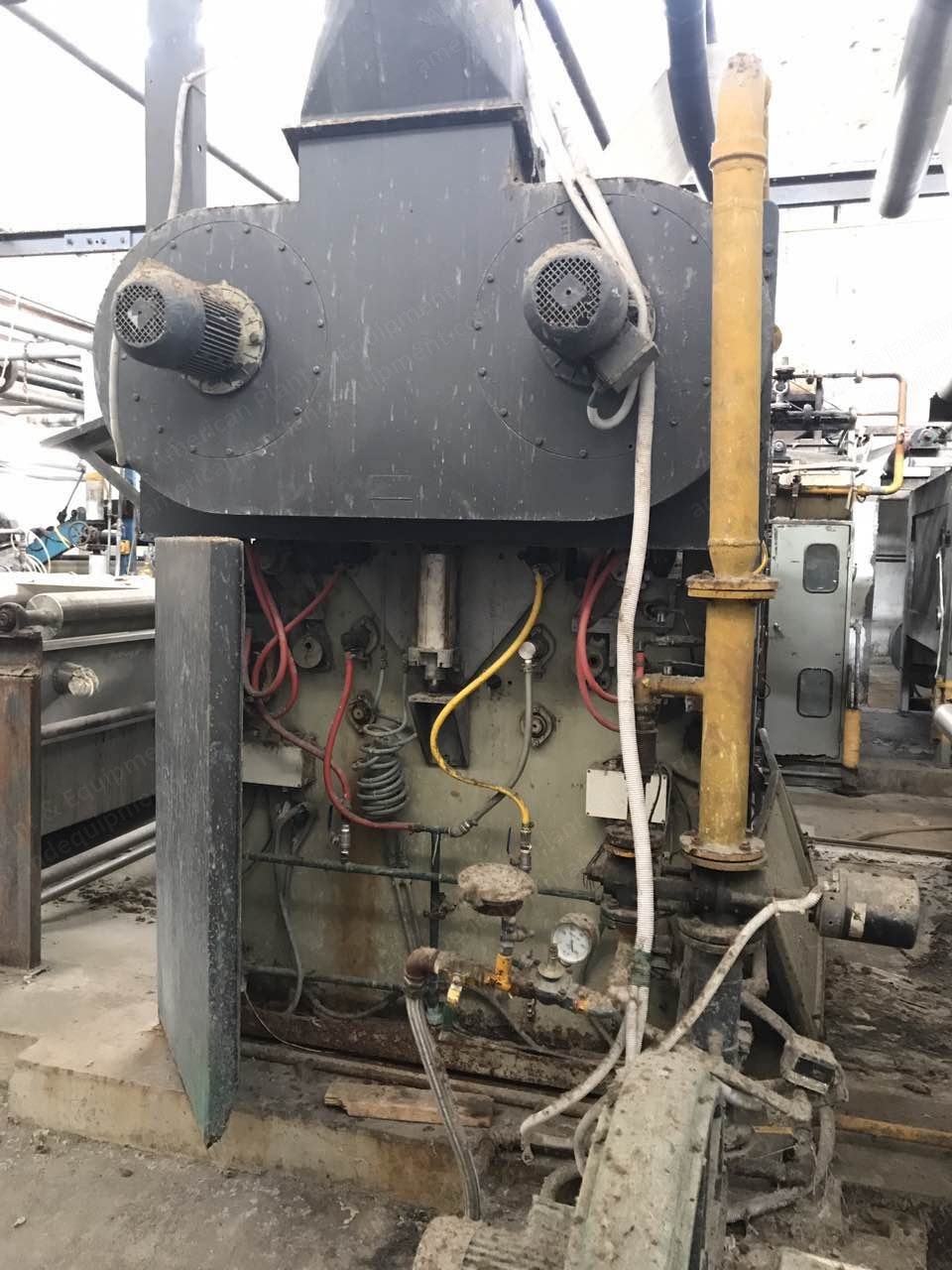 Osthoff Singeing Machine, 1990, 2000mm Width, 2 Burners, Gasoline Heated