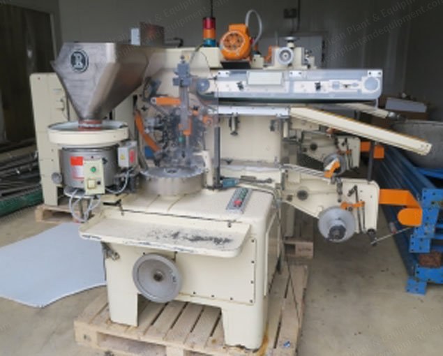 Rasch, RHE, 1989, Chocolate Foil Wrapper, 300/min Capacity, 16-38mm Length, 16-26mm Diameter