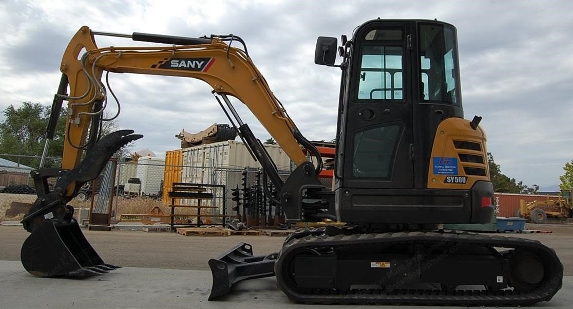 Sany, SY50U, Mini Excavator, 2026, 11,684 lb Operating Weight