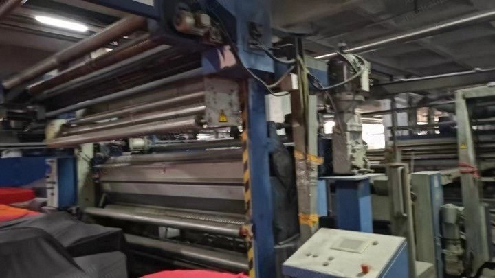 Monfongs, 2012, 2400mm Working Width, 6 Chambers, Oil Heated, Pin Chain