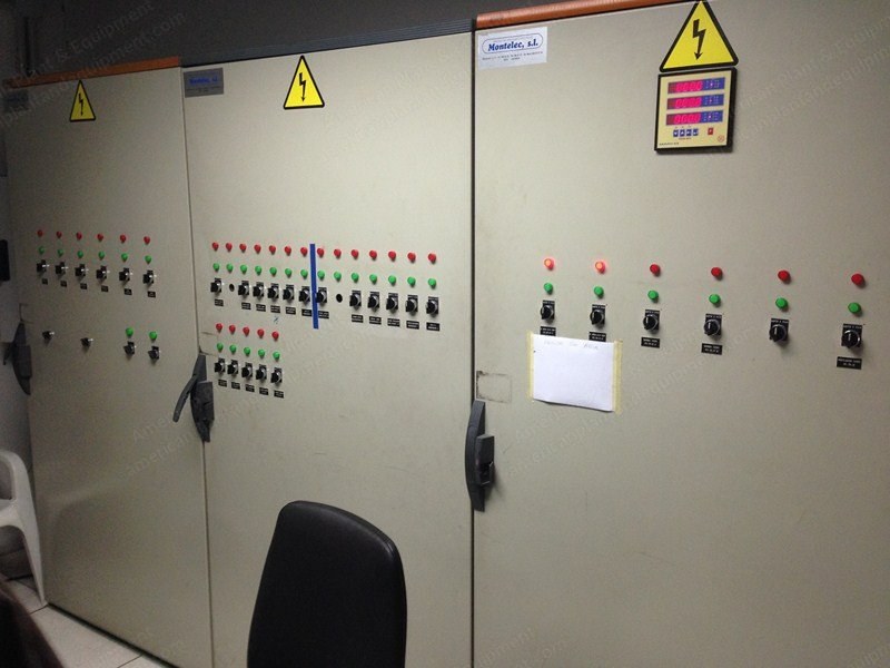 ABB, 630 L6, 1998, Cogeneration Plant, 3100 kVA, 6300V, 50 Hz, Gas Fired