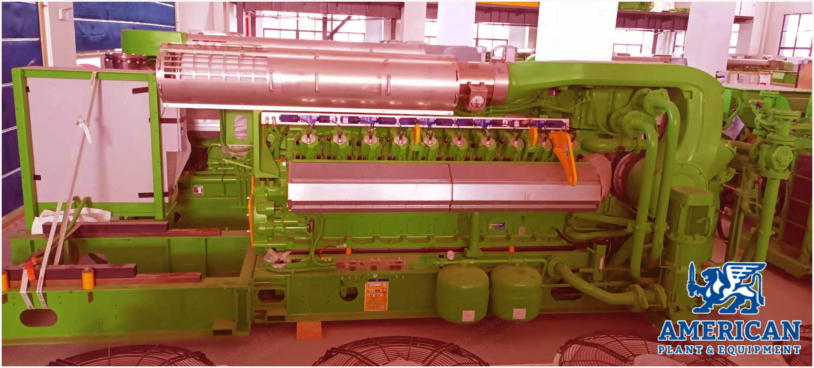 Jenbacher, JGS 420 GS-B.L., 1501 kW, 50Hz, 10.5kV, Biogas/NG Generator Set