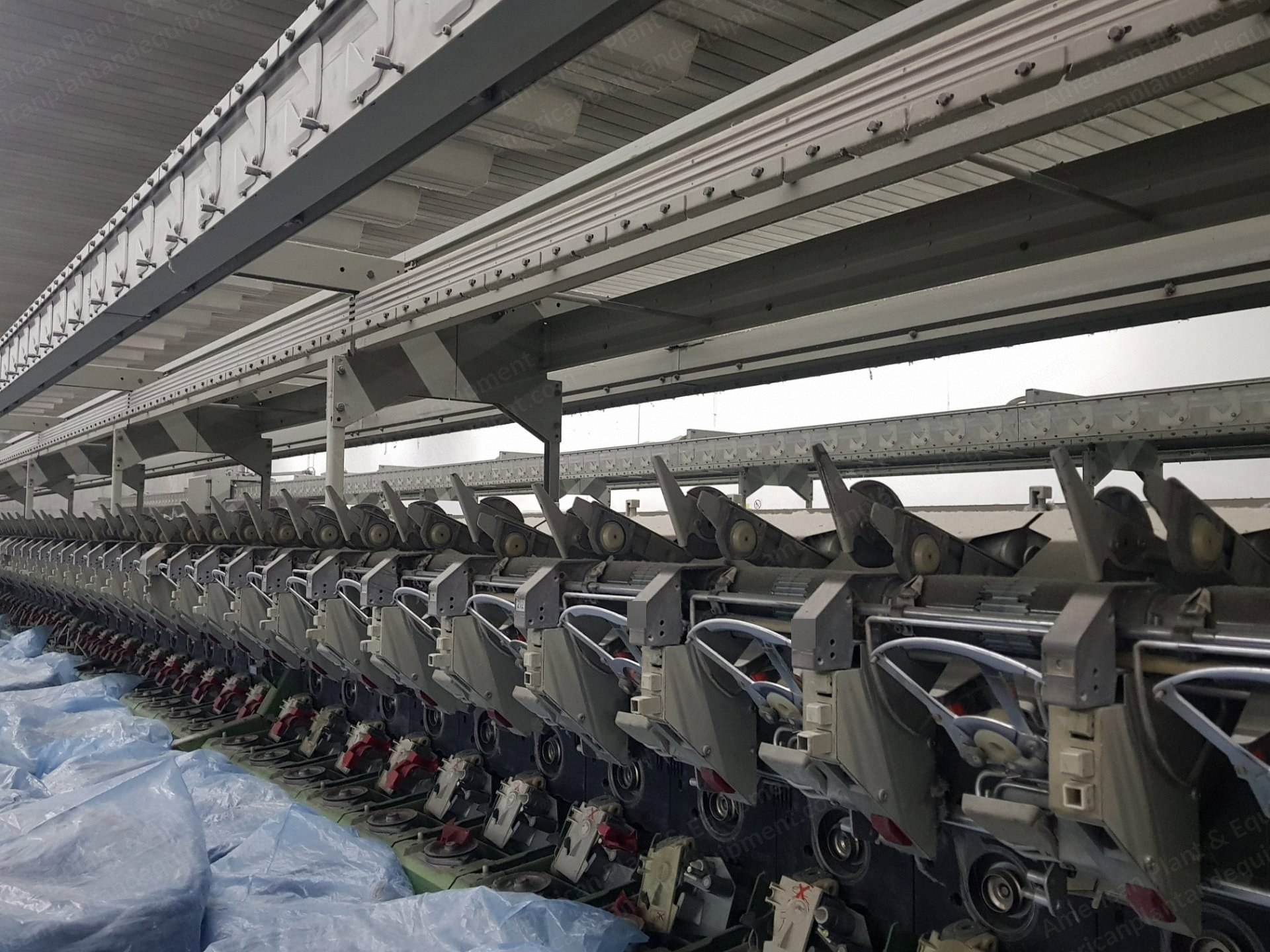 Schlafhorst, SE8, Open End Spinning Machine, 216 Spindles, 6" Exit, 40mm Rotor