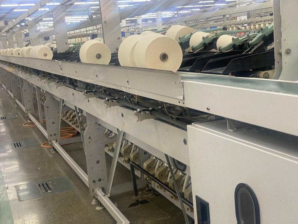 Savio, Polar, 72 Spindles, Yarn Clearer, Package Conveyor