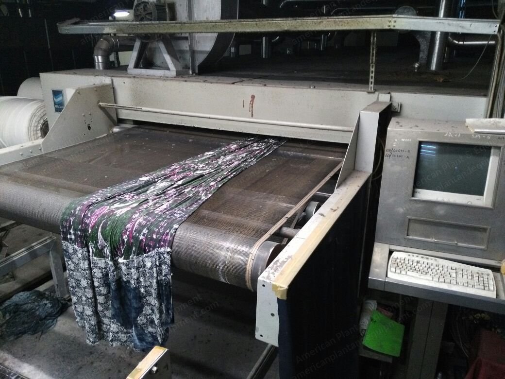 Reggiani, Futura, 1995, 1850mm Working Width, 12 Colors, 3 Chambers, Thermal Oil