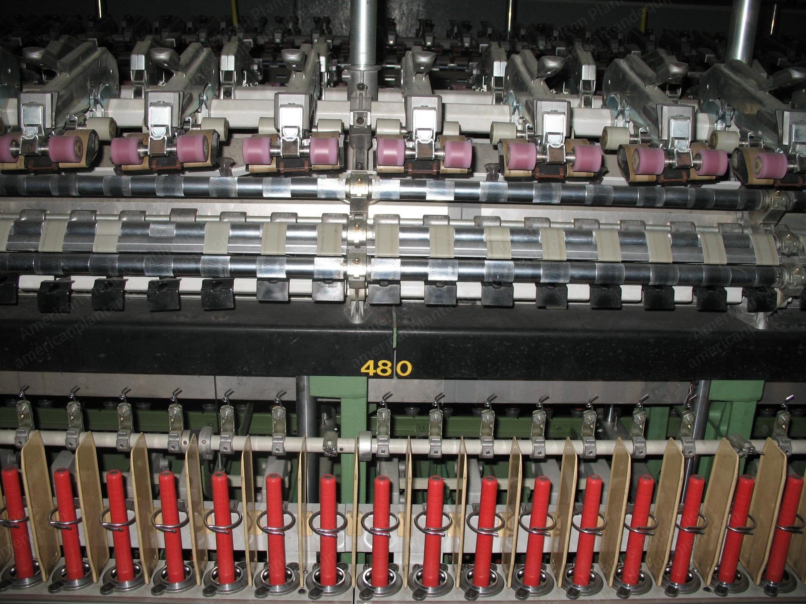Rieter, G30, 1995-1996, Ring Spinning Frames with Murata 7-VSS Link Winders, 1008 Spindles, 70mm Gauge