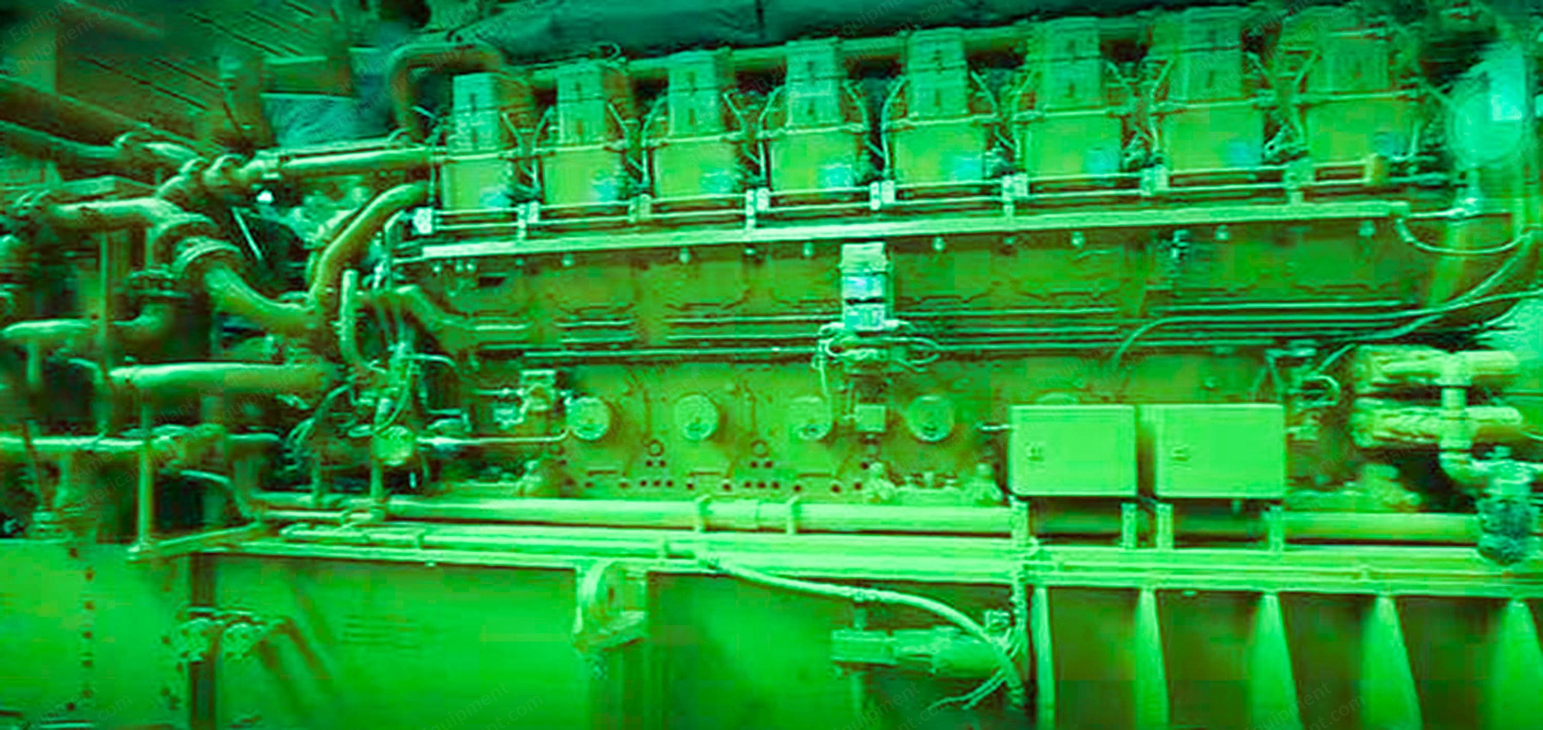 Caterpillar, 3616, 2009, 4600 kW, V-16, 60 Hz, Kato Alternator