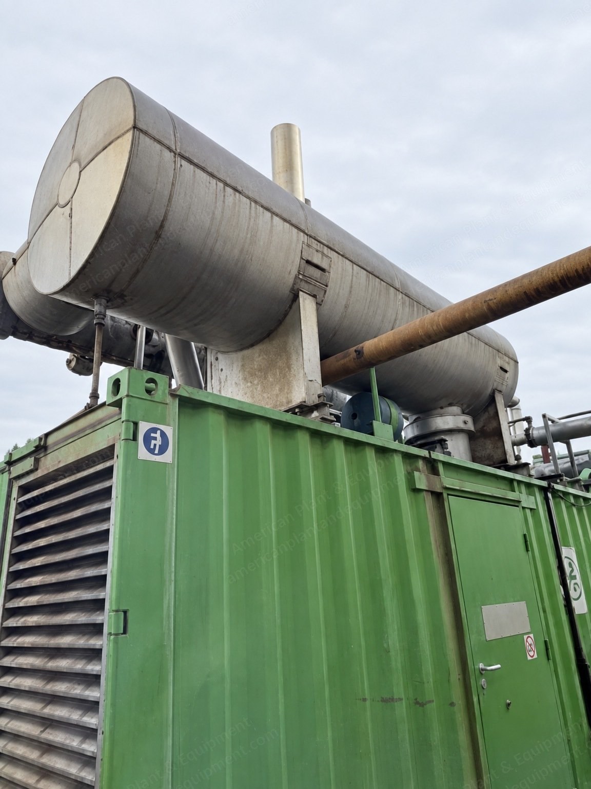Jenbacher, J312, 2008, 526 kW Natural Gas CHP Plant, 50 Hz, Containerized, Overhauled at 60,000 Hours