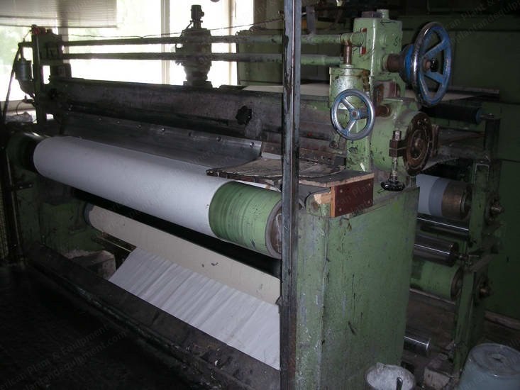 Bruckner Coating Unit, 1980, Double Side Coating, Roller Width 2000mm, Steam Heated