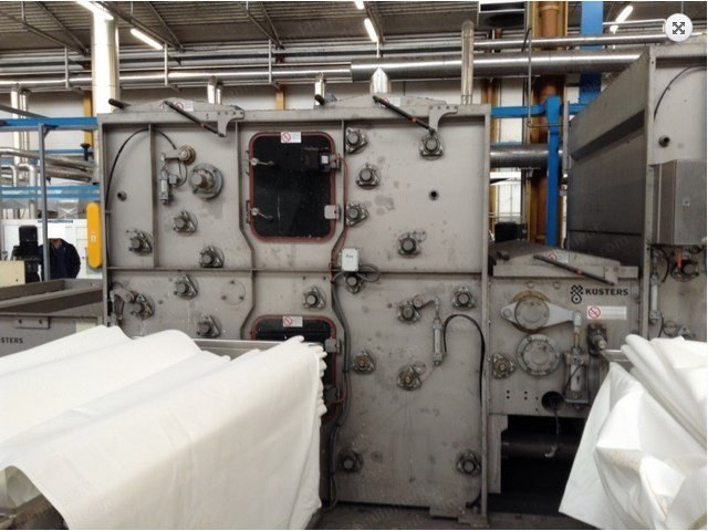 Kuesters Continuous Washing Line, 2001, 1800mm Working Width, 3 Washing/Rinsing Tanks
