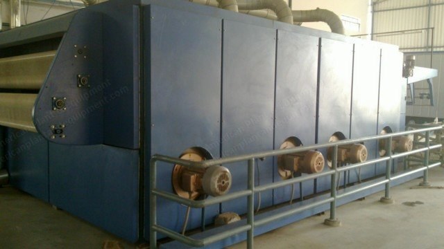 Fongs Relax Dryer, 2009, 3000mm Working Width, 4 Chamber, 2 Pass, Oil Heated