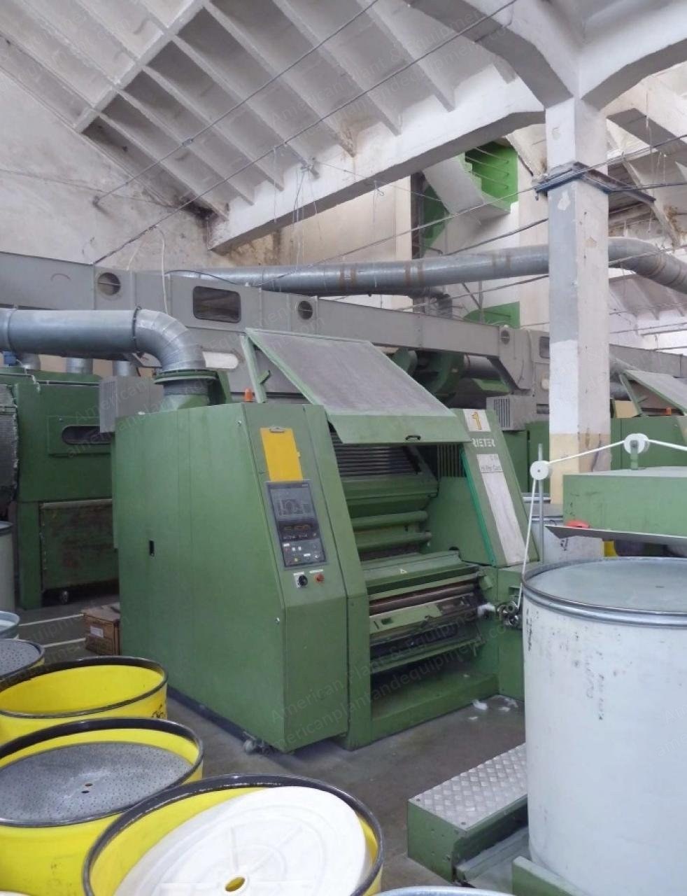 Rieter, C 51 HP, 2000/2003, 1000mm Sliver Can, Aerofeed-U Feeding System