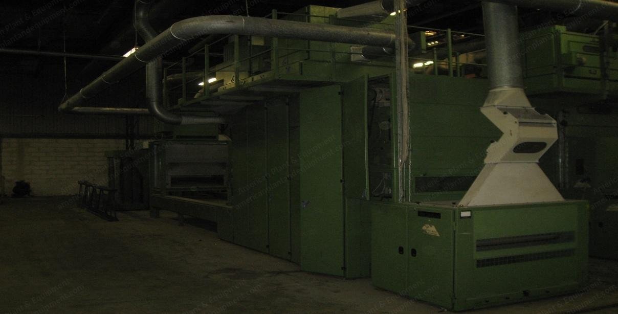 Trutzschler, Opening and Blending Lines, 1991-1994, 2 Lines, with MPM 6/1400 Multi Mixers, BOAL 1200 Fibre Preparation
