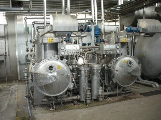 MCS, Multiflow MF 4HT, 1998, High Temperature Dyeing Machine, 400 kg Capacity