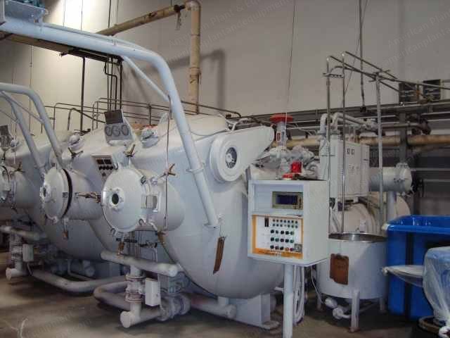 Asia Kingdom, AK-SL500, 2007, 2-Port High Pressure Rapid Dyeing Machine, 1000kg Capacity, DTC-7000 Controller