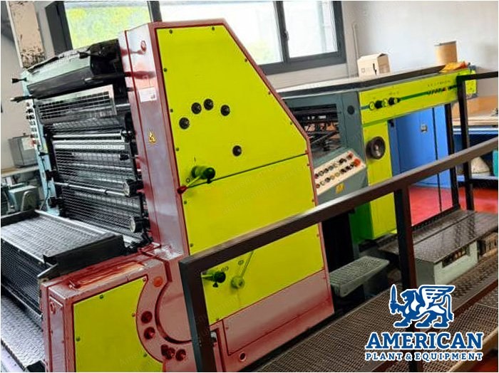 Man-Roland, RVK Rekord, 1987, 1020x720mm, 4 Colors, Sheetfed Offset Machine