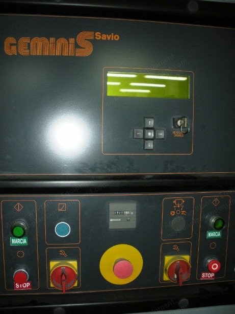 Savio, Geminis 200B, 1995, 192 Spindles, 6" Delivery, Waxer, Splicer