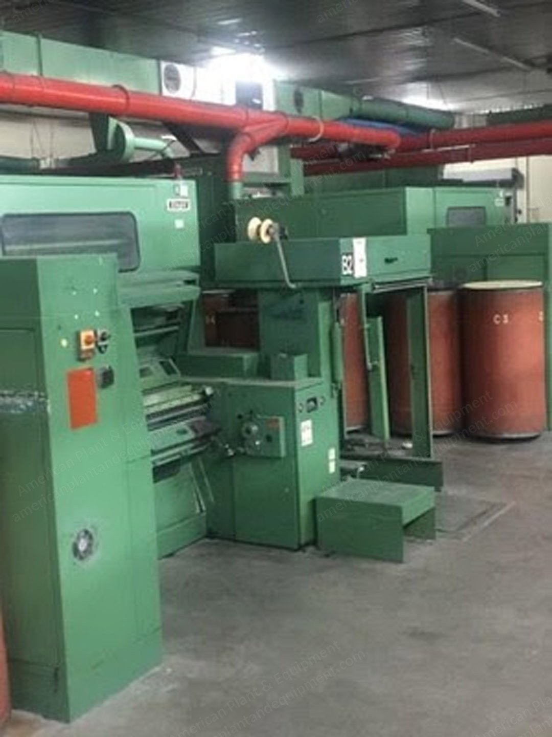 Rieter, C4, 1989, Chute-Feed Aerofeed U, 24" Can Size, Auto Leveller