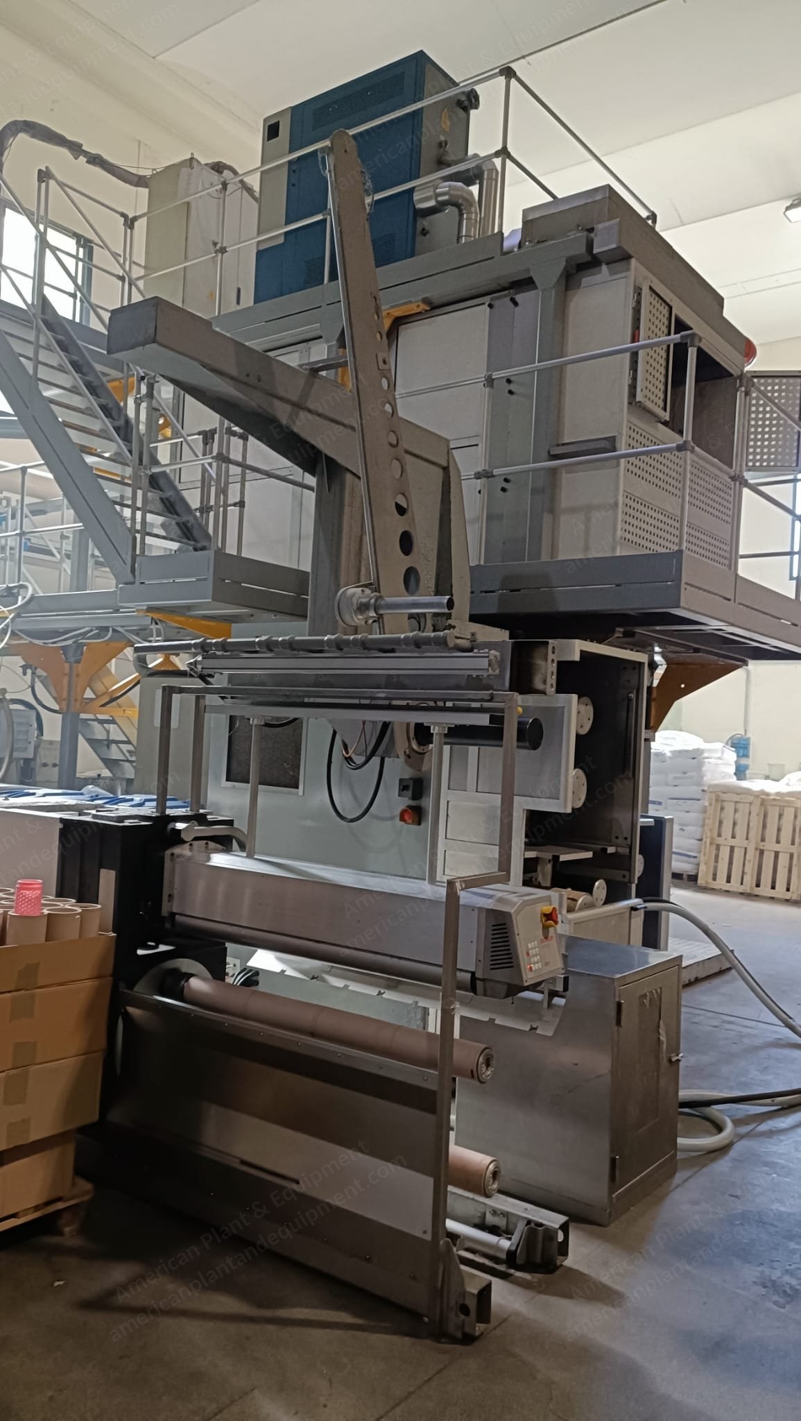 Multifilament Spinning of PP FDY H.T. Plant, 8 Yarn Ends, 3500 m/min