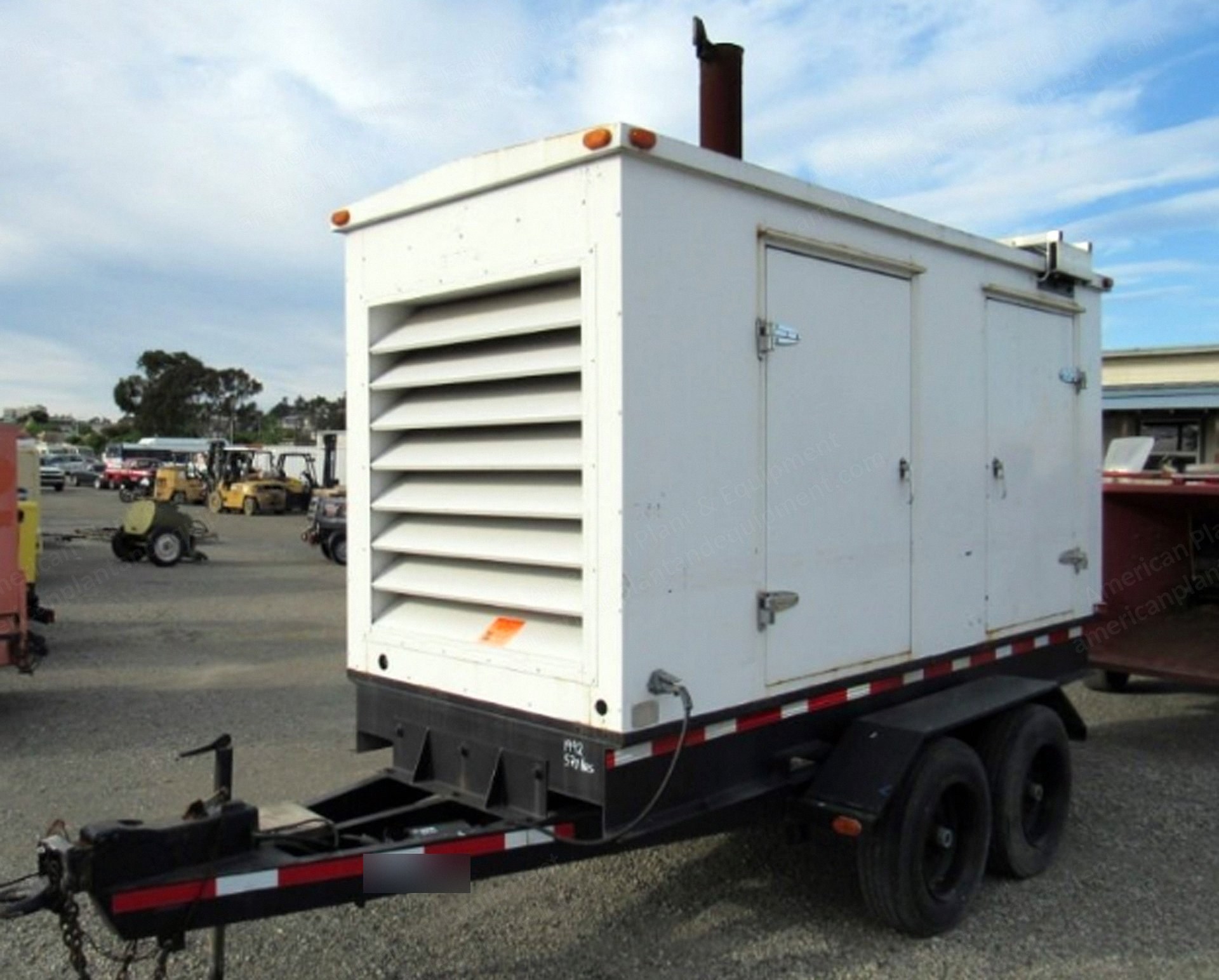Caterpillar, 3406, 400kW, Mobile Diesel Generator, 60 Hz, 480V, 570 Hours