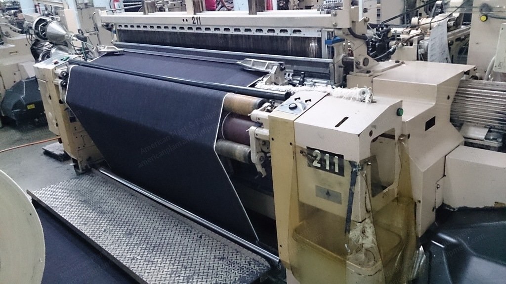 Tsudakoma, ZAX R-190cm, 2002, Airjet Looms, 1900mm Width, 2 Colors, Staubli 1661 Cam Motion