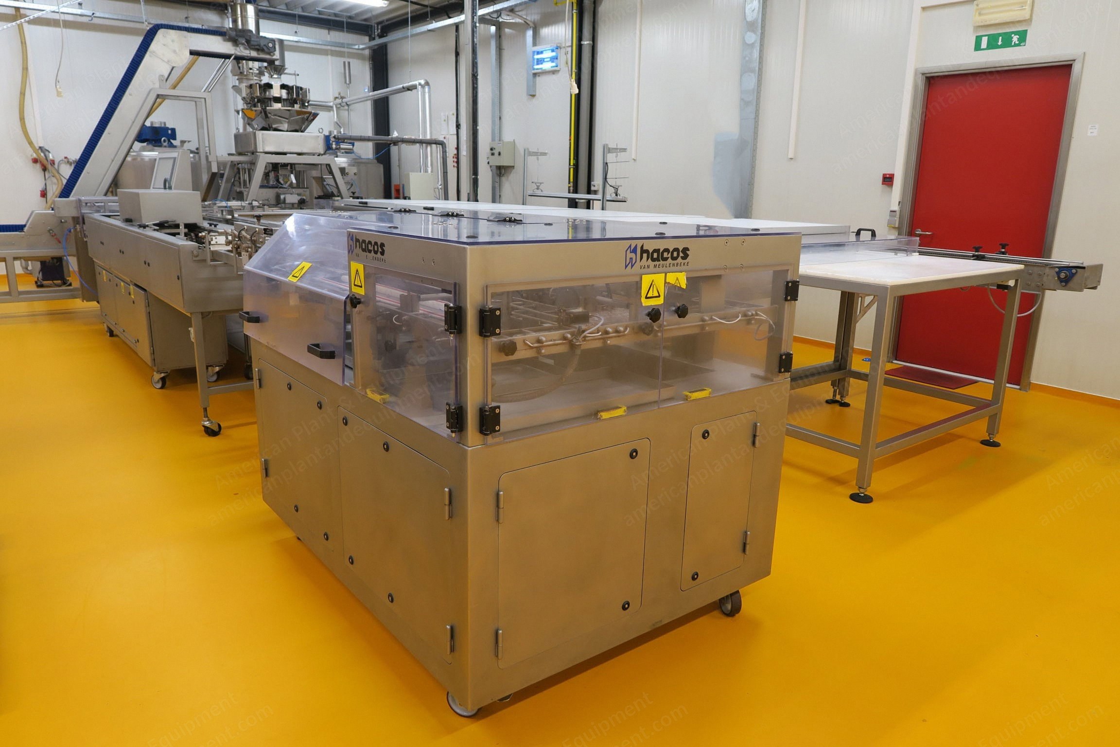 Hacos, Chocolate Moulding Plant, 7 to 8 Moulds per Minute, 275x175x25mm Mould Size