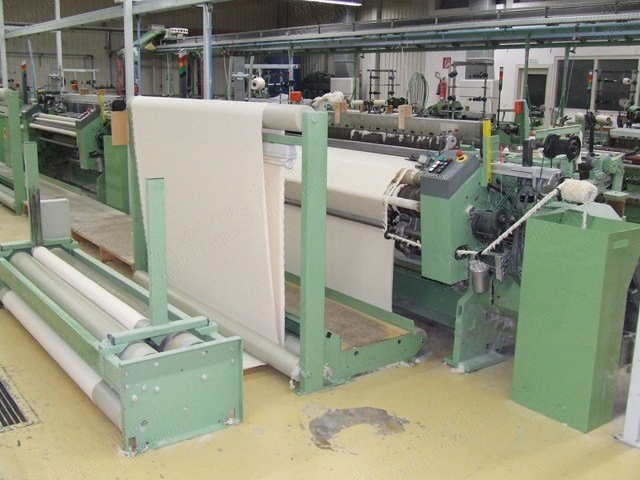Dornier, AWV4E, 2001, Airjet Weaving Loom, 2100mm, 4 Colors, Staubli 1761 Excenter