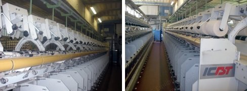 ICBT, Verdol DT 400 ST, 1988, TFO Twisting Machine, 56 Spindles, Pot Diameter 290mm