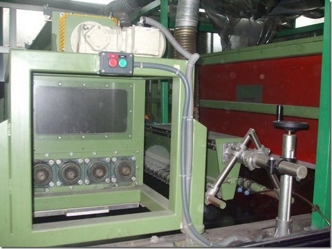 Esch Flock Printing Machine, 1998, 2000mm, with Dust Sucking