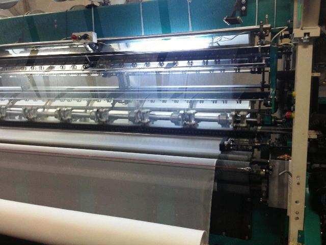 Karl Mayer, HKS 3M, 2010, 3300mm Working Width, 3 Guide Bars, Tricot Knitting Machine