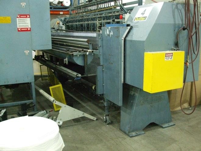 Gribetz, GI-4300, 1993, Tack & Jump Chainstitch Quilter, 90" Wide, 3 Bar, with Pro-I Panel Cutter