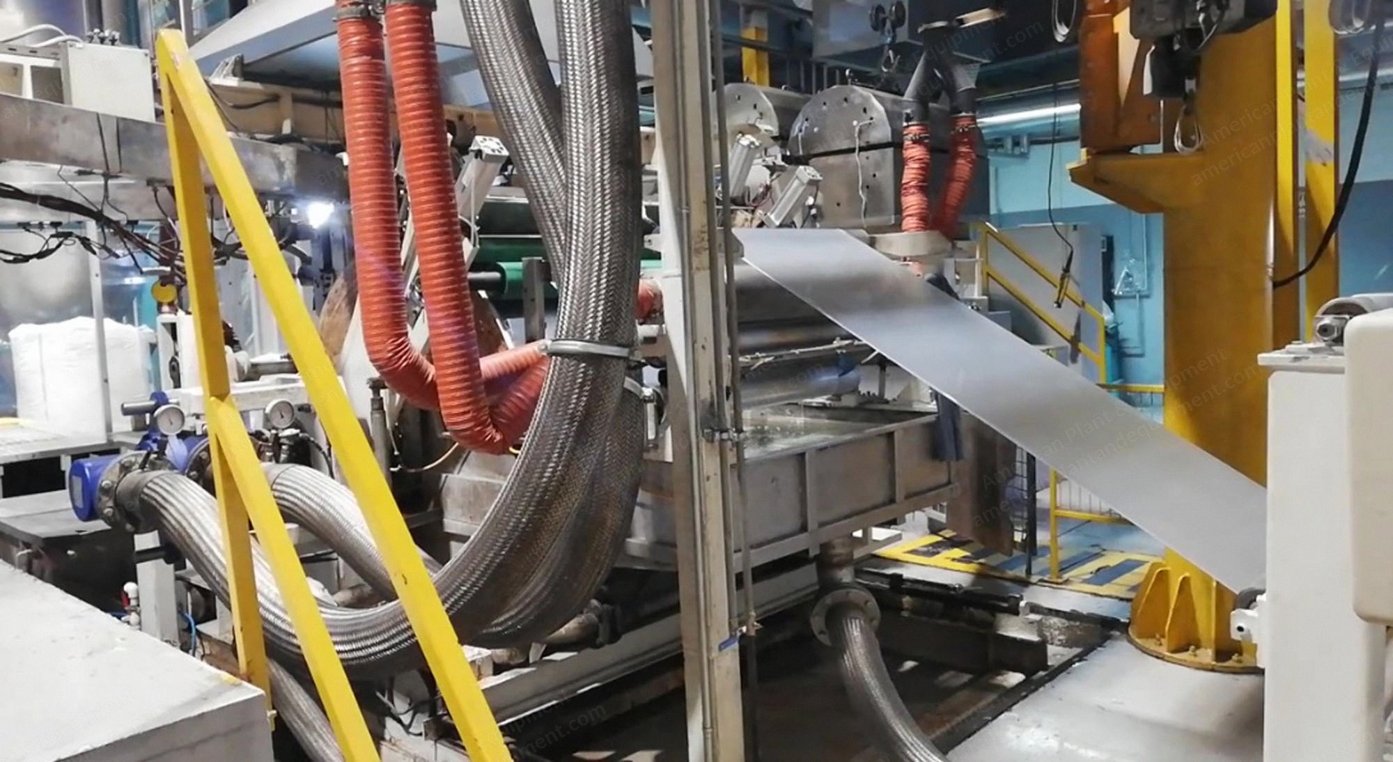 DMT, Complete BOPP Film Production Line, 1998, 6500mm, 1400 kg/h, 3-Layer Coextrusion