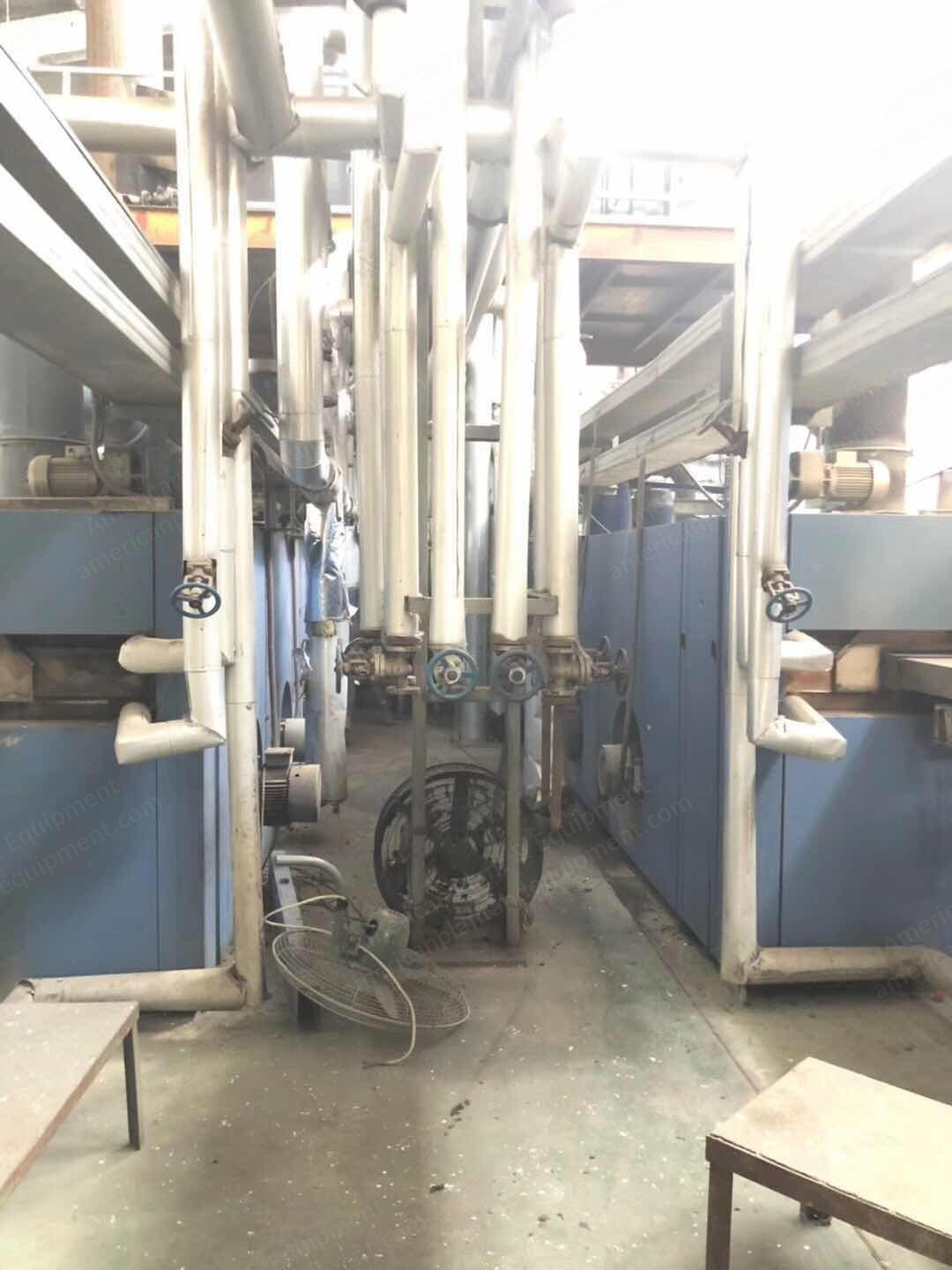 Monfongs Stenter, Working Width 2000mm to 2400mm, 8 Chambers, Horizontal Chain